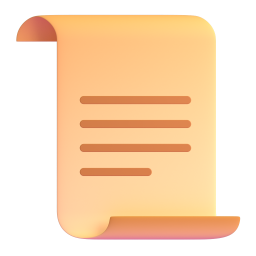Certificate scroll